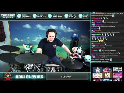 The8bitdrummer plays "Suspect" by Hololive Idol project! (plus a talk section at the end)
