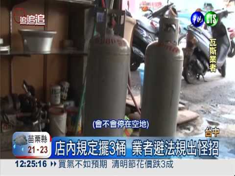 滿載瓦斯趴趴走!貨車如"移動炸彈"