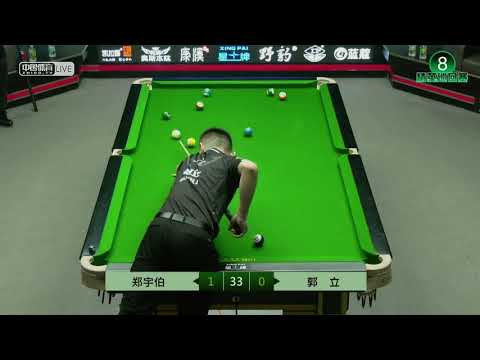 Zheng Yubo VS Guo Li - 2021 Chinese Pool Elite Tour Chaoyang Station