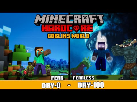 I Survive 100 Days WITH GOBLINS - MAGICAL WORLD (हिंदी)