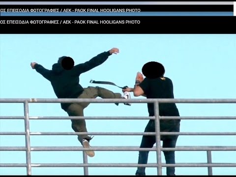 PAOK VS AEK HOOLIGAN PHOTO STORY CUP FINAL 2017