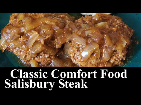 Classic Comfort Food Salisbury Steak | BEEF | Homemade Is Better | The Southern Mountain Kitchen