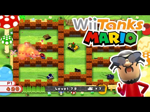 Wii Tanks MARIO MOD is INCREDIBLE! (Complete Game Overhaul)