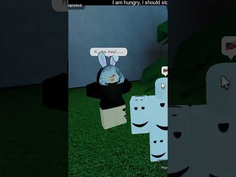 Hangout with a neko girl funny moments #roblox #shorts