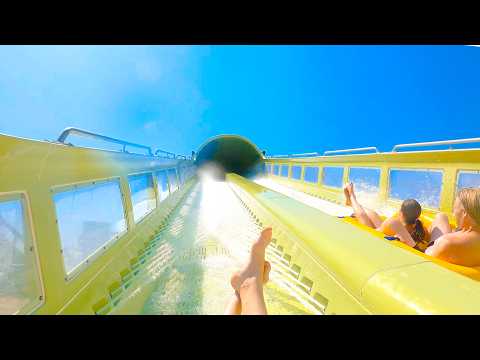 Eagle Hunt Waterslide OFFICIAL POV | Silverwood Boulder Beach Waterpark