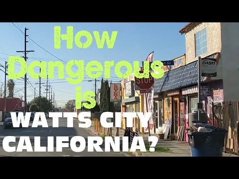 Watts California is next to Compton. Reputation : gangs, drugs,violence, crimes..PLS. KEEP READING.