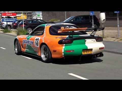 JDM Cars Accelerating! - RX7, Supra, Laurel, Skyline, Lancer Evo, WRX STi,...