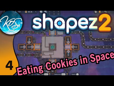 Shapez2 4 - How to Make Complicated Shapes (Release! Factorio-like, factory gameplay)