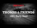 Creepypasta Thomas Friends 1981 Early Reel By EpicRodrigoJogos