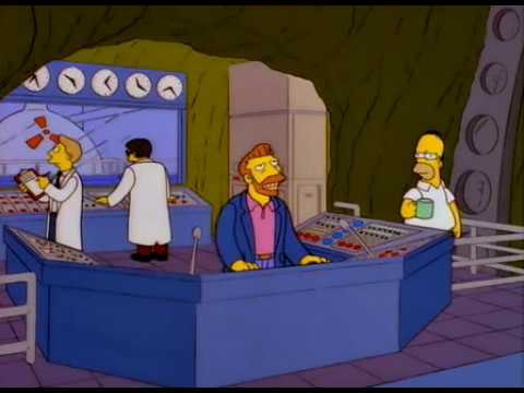 Los Simpson - Homer y Hank Scorpio "¿Quieres crema?"