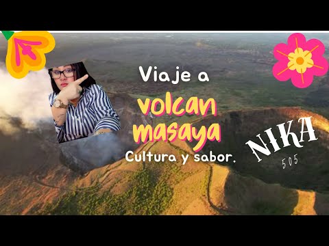 ASI ES EL VOLCAN MASAYA EN LA NOCHE