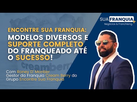 Encontre Sua Franquia: Modelos diversos e suporte completo do franqueado até o sucesso!