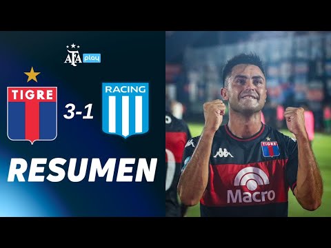 Tigre 3-1 Racing | #TorneoApertura2026 | RESUMEN | FECHA 3