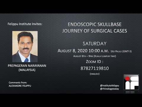 PREPAGERAN NARAYANAN - Skull Base - Journey of difficult cases