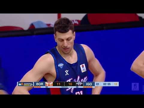 AdmiralBet ABA League 2022/23, Round 16 match: Borac Mozzart - Igokea m:tel (22.1.2023)