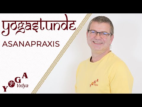 Rückenyogastunde mit Mahavira - Yoga Vidya Ashram Live - 16:15 Uhr 26.03.2022