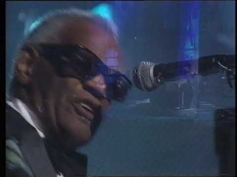 Ray Charles with Michael Bolton  - Georgia On My Mind  - Live.