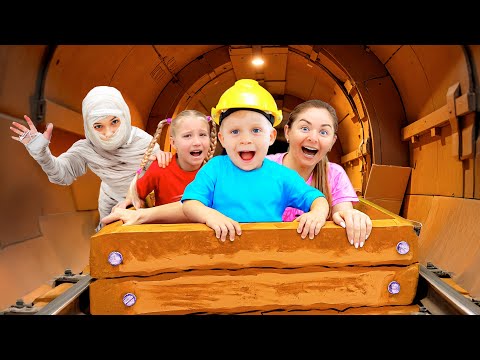 CRAZY Maze Challenge + More Funny Challenges for Kids