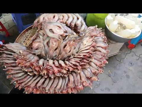 Phnom Penh Village Food - Walk Around Morning Market Food - Fast Street Food Video