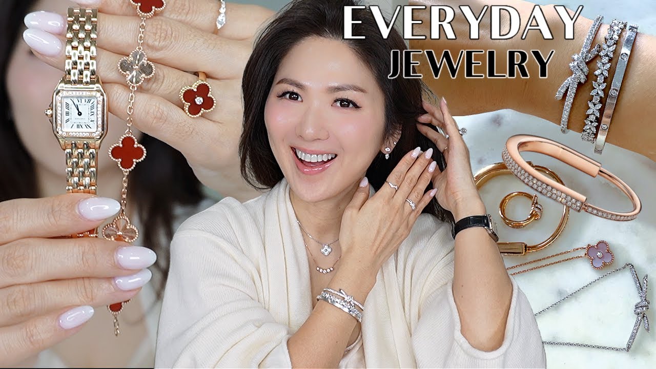 MY EVERYDAY / Current FAVORITE JEWELRY REVIEW | HOW I STACK AND STYLE JEWERY PIECES | CHARIS