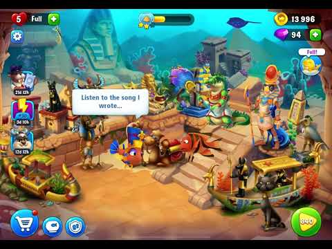 Fishdom 839 level Gameplay Story