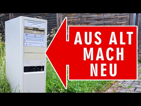 BigTower PC 🖱️ Aus Alt Mach Neu 💾️ 25 Jahre alt ▪️ Restauration von 1996