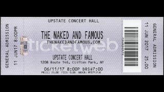 Naked and Famous - My Energy [Live] @ Upstate Concert Hall in Clifton Park, NY - June 11, 2017