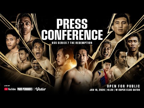 PRESS CONFERENCE HSS SERIES 7: THE REDEMPTION | PARIS vs RUDY II 🔥