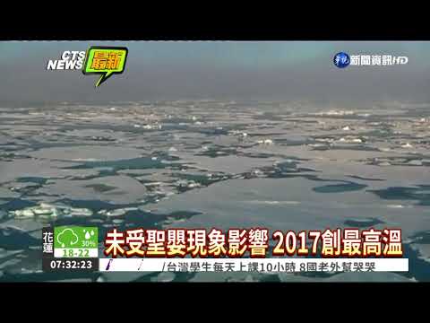 世界氣象組織：過去3年最熱