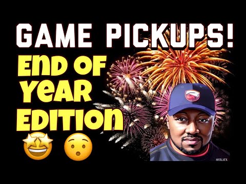 Game Pickups! End of the Year Edition - Over 30 Games!