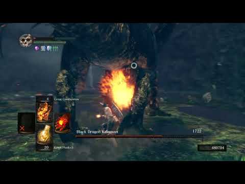 DARK SOULS  REMASTERED Black Dragon Kalameet  Easy Strategy