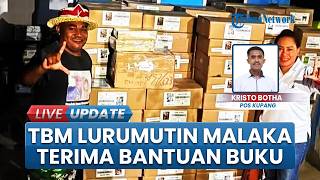 TBM Lurumutin Malaka Dapat Bantuan Ribuan Buku, Jaga Literasi Pondok Baca Kampung Kabor Maumere