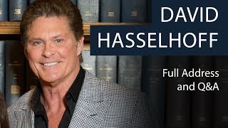 David Hasselhoff | Full Address and Q&amp;A | Oxford Union