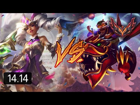 Haze 8D Qiyana mid vs Corki | EUW Grandmaster Patch 14.14