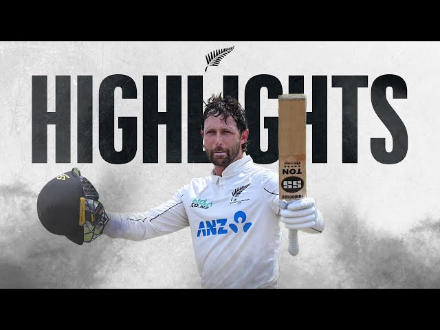 A Record-Breaking Double 💯! | Highlights And Interviews | New Zealand v West Indies | 3rd Test Day 4