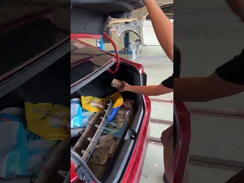 How to Align a Crooked Trunk Perfectly #carrepair #ซ่อมรถ