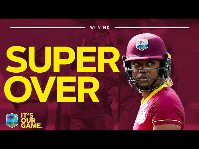 SUPER OVER! | Dramatic To Finish Women’s 4th T20 | West Indies Women v New Zealand Women