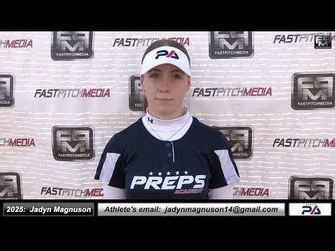 2025 Jadyn Magnuson 4.0 GPA - Second and Third Base Softball Recruiting Skills Video - Preps Academy