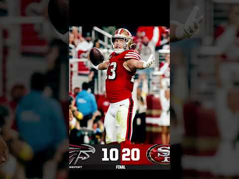 Niners Win!!! San Francisco beat Falcon. #football #niners #falcon #sanfrancisco49ers #49ers #nfl