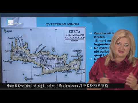 Histori 6 - Qytetërimet në brigjet e deteve të Mesdheut (shek. VII p.k - shek. V p.k)