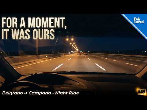 La autopista es nuestra | Belgrano ↔ Campana de noche