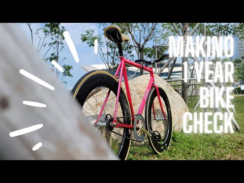 Makino Ultra Record fixed gear bike check