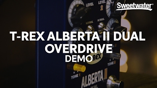 Video thumbnail for T-Rex Alberta II Dual Overdrive Pedal Review by Sweetwater