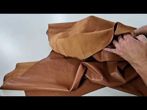 CUERO SAFFIANO MARRON MEDIO   4505
