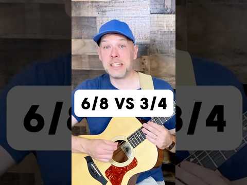 6/8 vs 3/4 time signatures