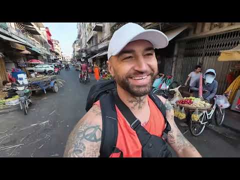 Last morning in Phnom Penh - Breakfast in the Markets 🇰🇭
