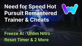 Need for Speed Hot Pursuit Remastered Trainer +5 Cheats (Unlim Nitro, Freeze AI & 3 More)