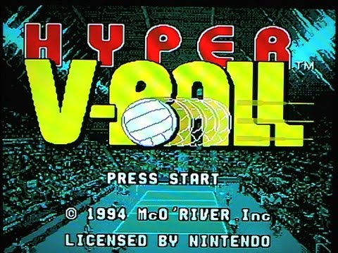 Hyper V-Ball Super Nintendo