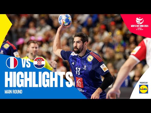 EHF Euro 2024| França 34-32 Croácia (Main Round,...