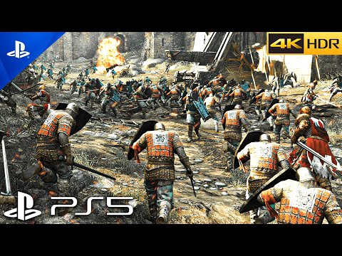 (PS5) FOR HONOR LOOKS AMAZING ON PS5 | Realistic ULTRA Graphics Gameplay [4K 60FPS HDR]